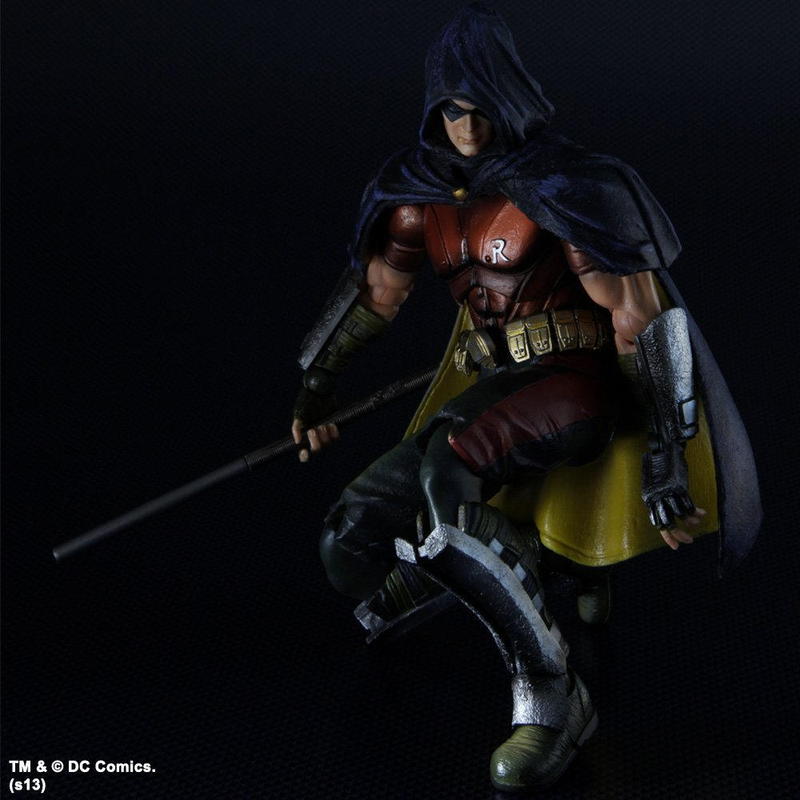 IMAGE 4 : Figurine - Robin - Batman : Arkham City - Play Arts Ka - Action Figure
