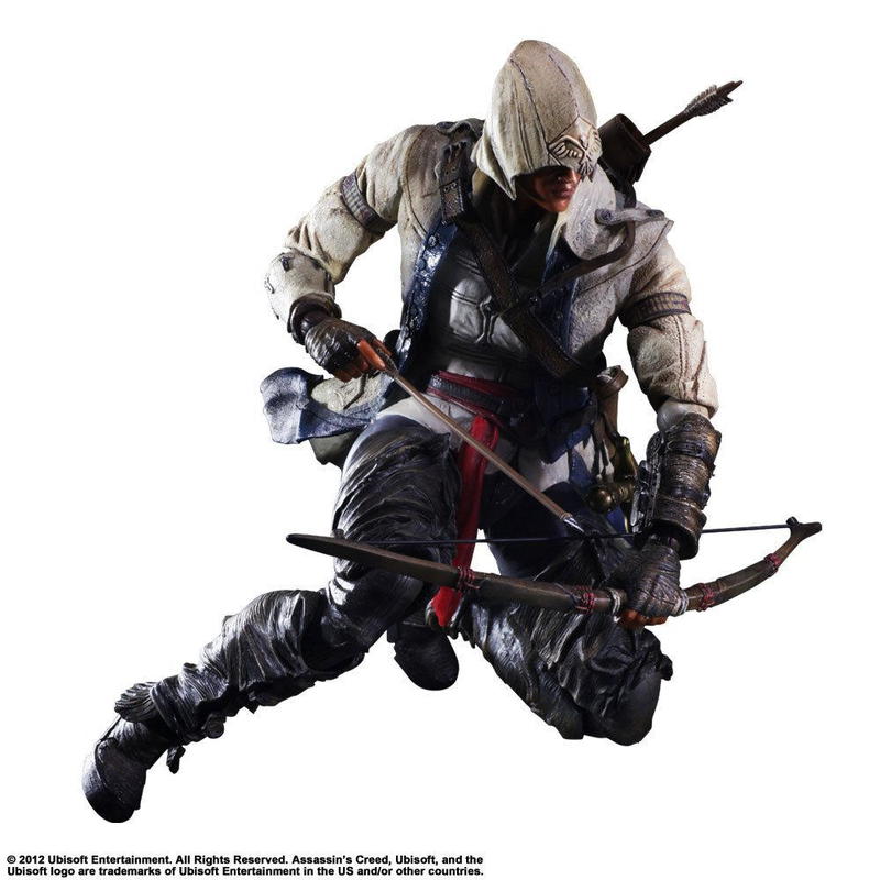 Figurine - Connor - Assasin's Creed III - Play Arts Kaï - Action Figure
