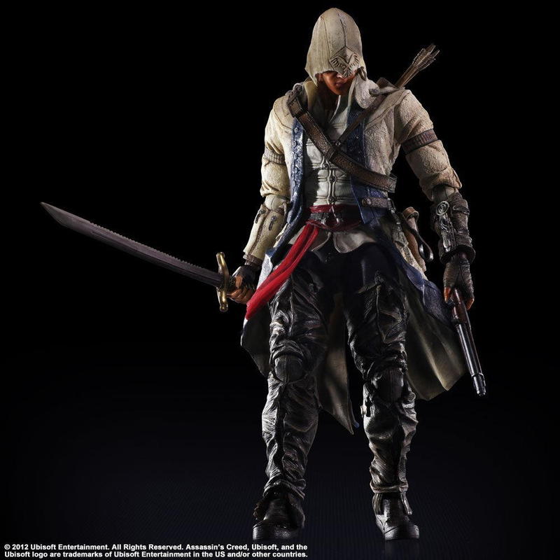 IMAGE 2 : Figurine - Connor - Assasin's Creed III - Play Arts Kaï - Action Figure