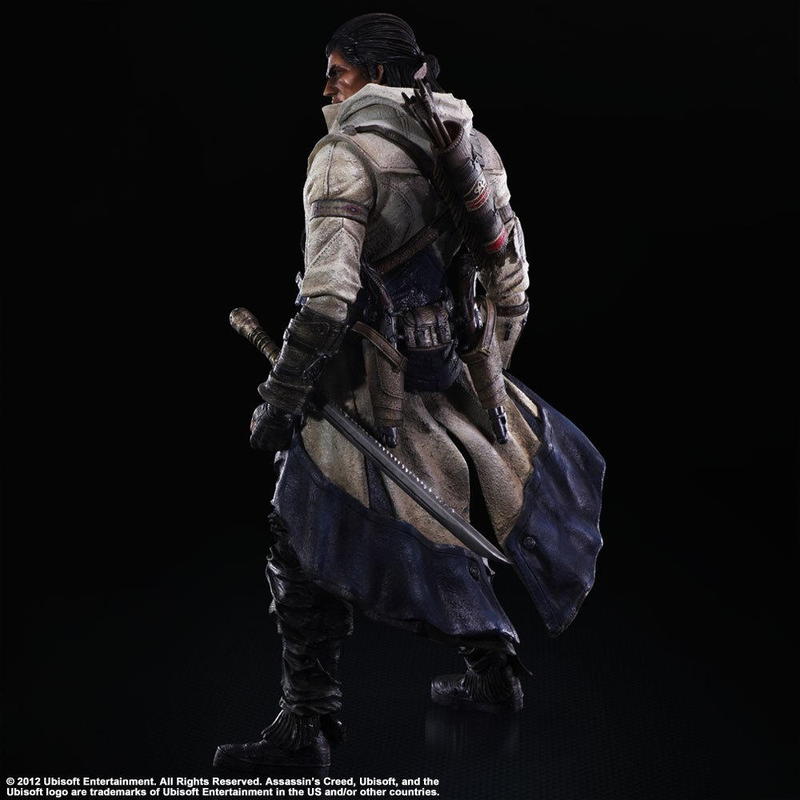 IMAGE 3 : Figurine - Connor - Assasin's Creed III - Play Arts Kaï - Action Figure