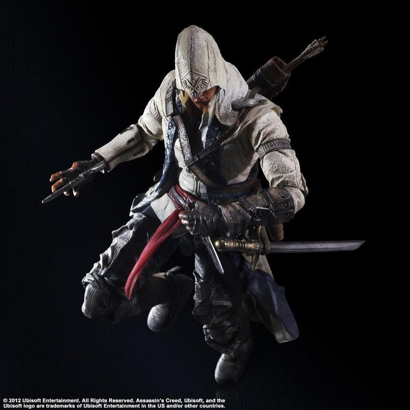 IMAGE 4 : Figurine - Connor - Assasin's Creed III - Play Arts Kaï - Action Figure