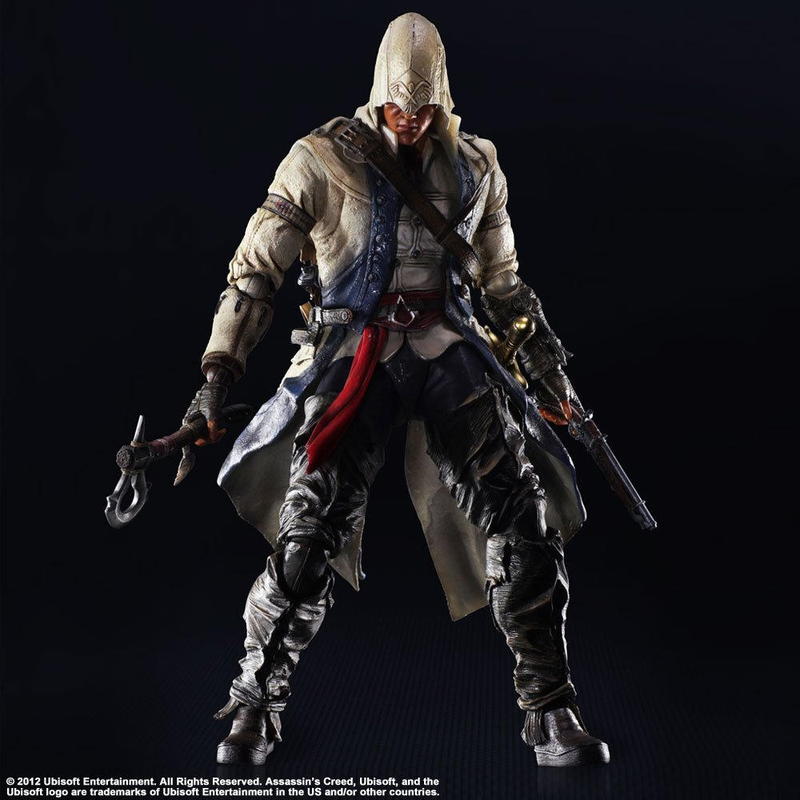 IMAGE 5 : Figurine - Connor - Assasin's Creed III - Play Arts Kaï - Action Figure