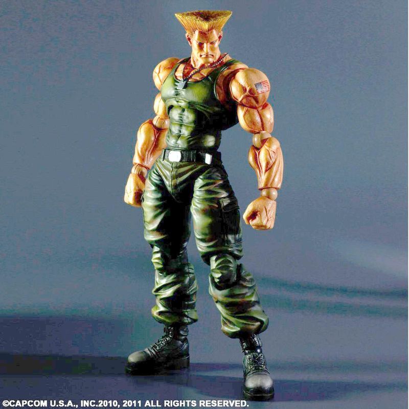IMAGE 2 : Figurine - Guile - Super Street Fighter IV - Play Arts Kaï - Action Figure