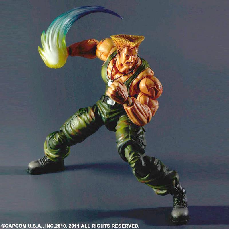 IMAGE 5 : Figurine - Guile - Super Street Fighter IV - Play Arts Kaï - Action Figure
