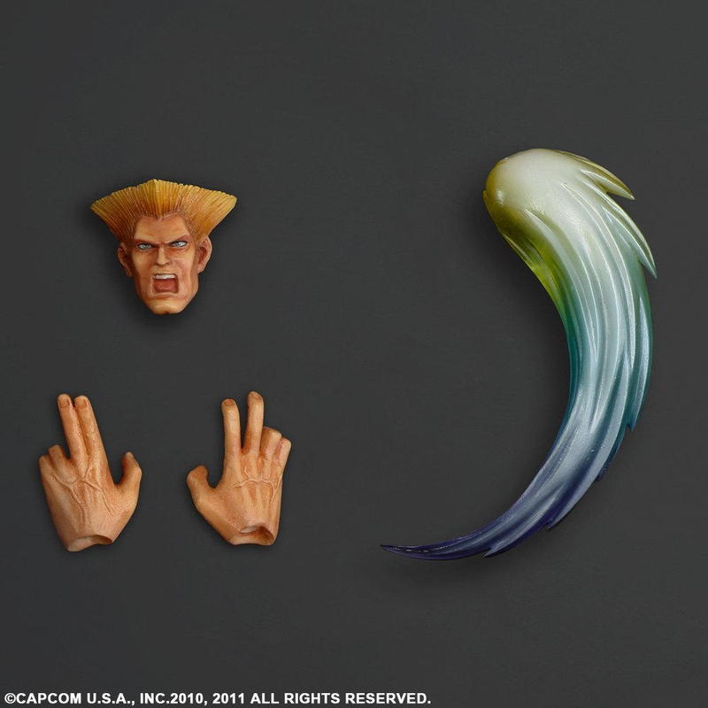 IMAGE 6 : Figurine - Guile - Super Street Fighter IV - Play Arts Kaï - Action Figure