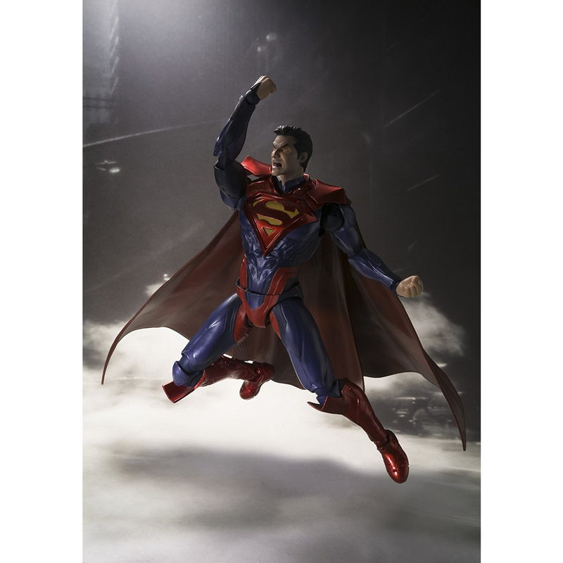 IMAGE 2 : Figurine Superman (Injustice version) - SH Figuarts - Bandai