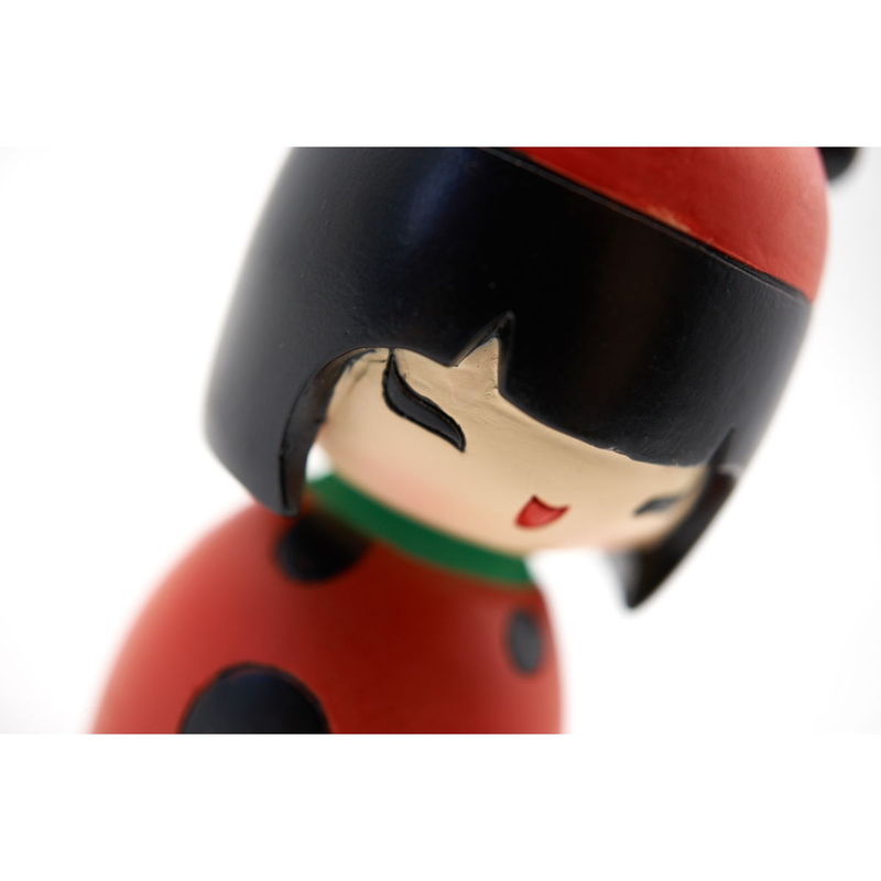 IMAGE 4 : Figurine - Lucky - Poupée japonaise Kokeshi - Momiji