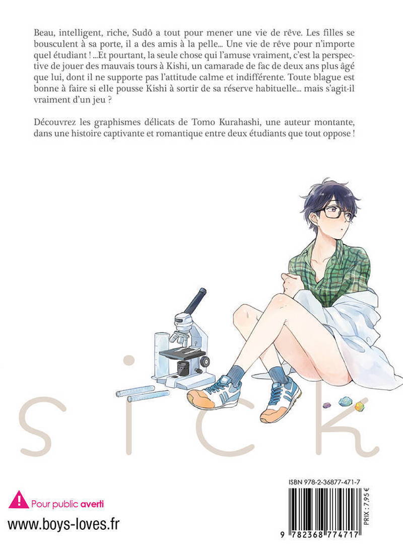 IMAGE 3 : Sick - Livre (Manga) - Yaoi - Hana Collection