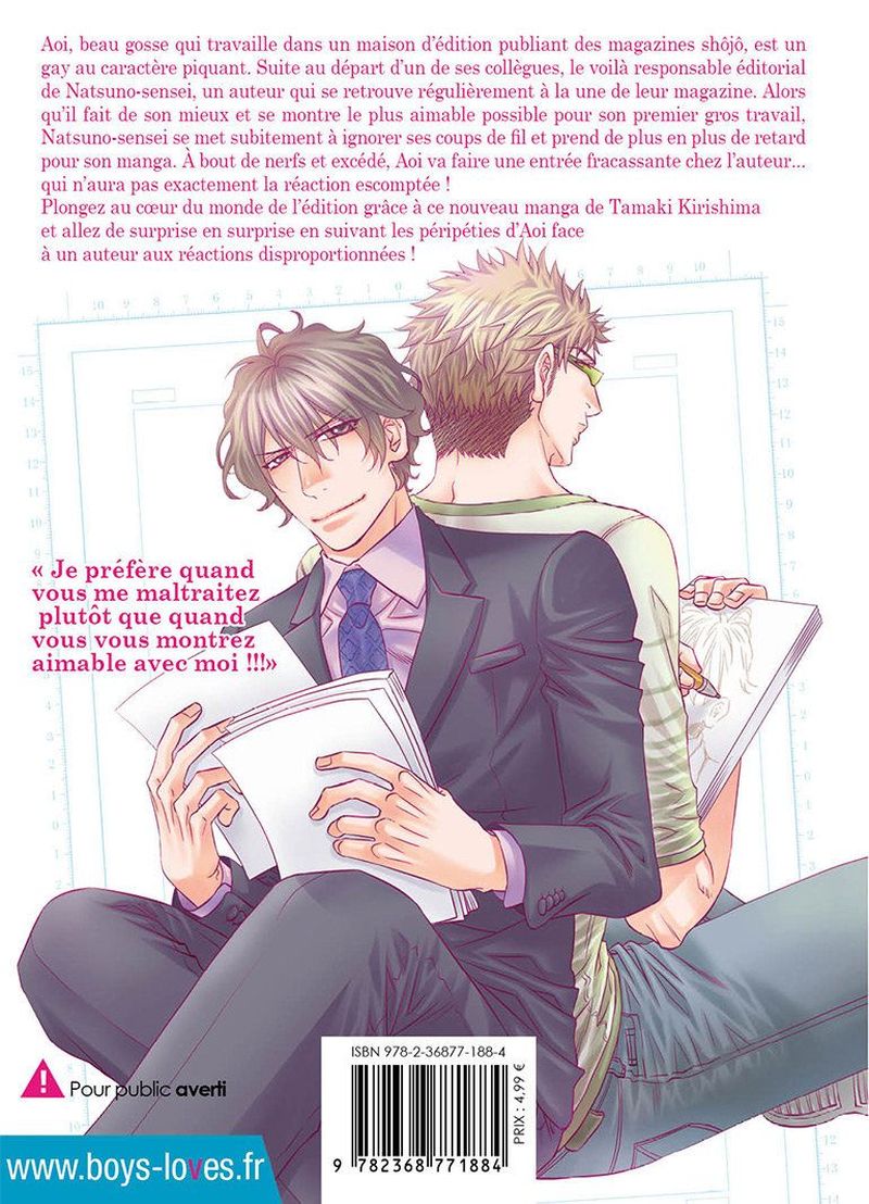 IMAGE 3 : Pointing Out Mistakes - Livre (Manga) - Yaoi