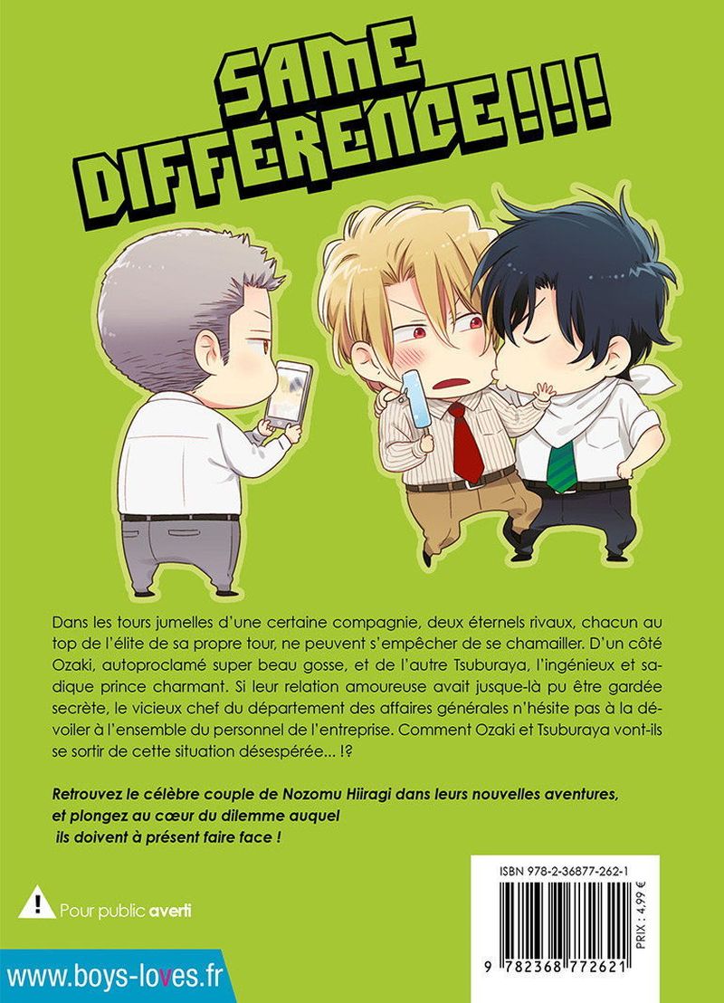 IMAGE 3 : Same Difference - Tome 04 - Livre (Manga) - Yaoi