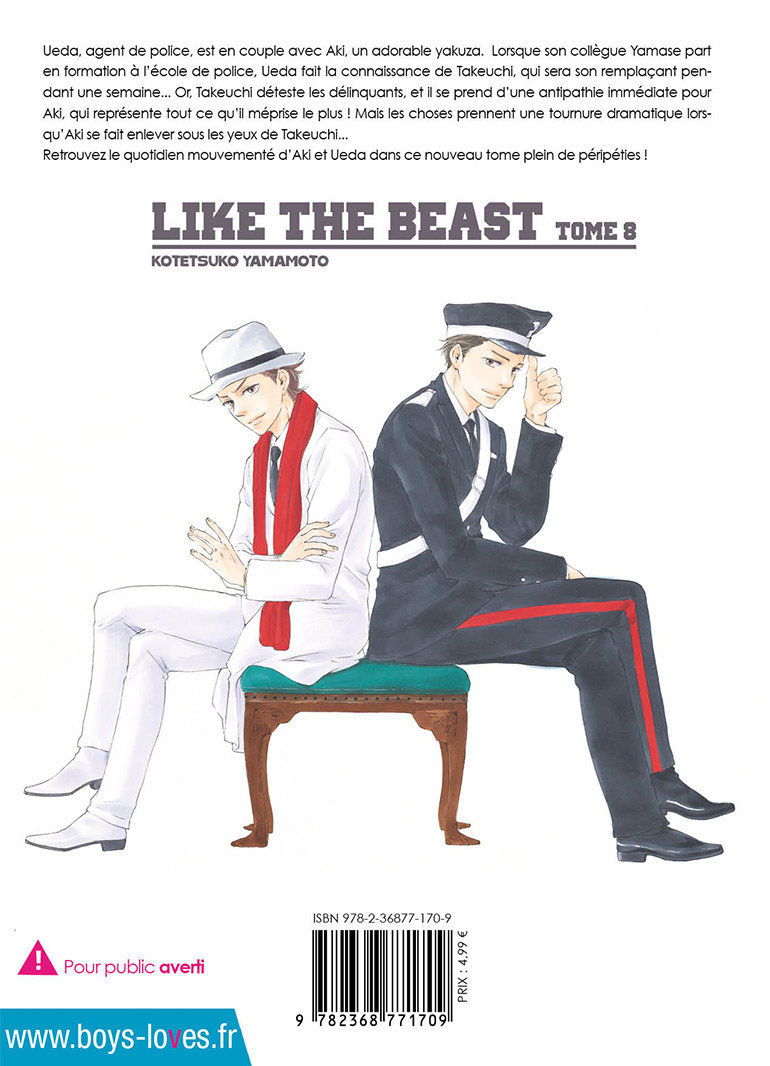 IMAGE 3 : Like The Beast - Tome 08 - Livre (Manga) - Yaoi