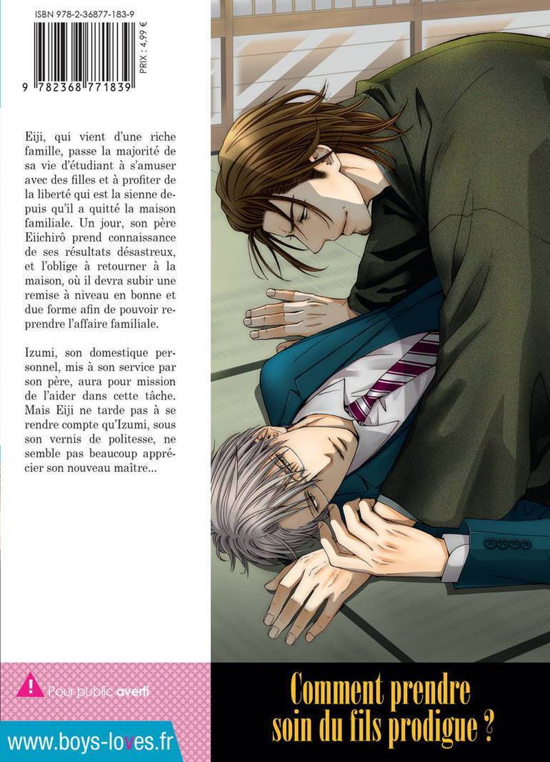 IMAGE 3 : Comment prendre soin du fils prodigue ? - Livre (Manga) - Yaoi