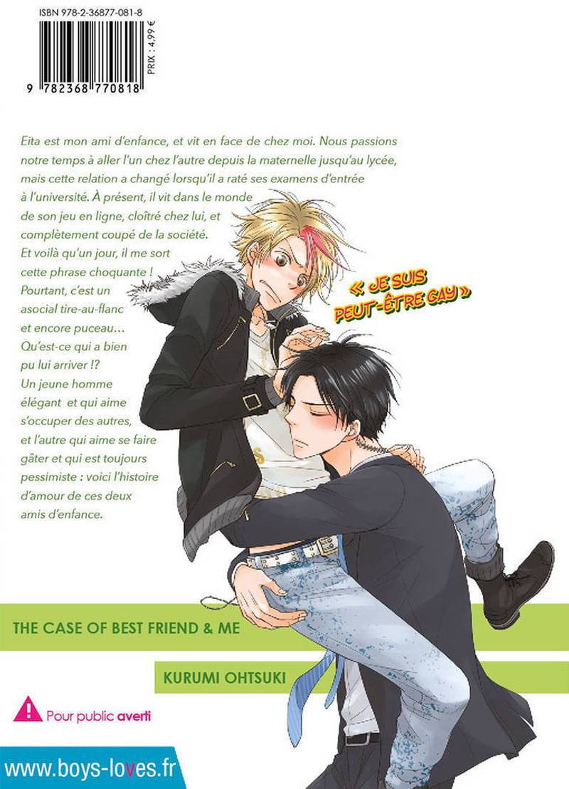 IMAGE 3 : The case of best friend and me - Livre (Manga) - Yaoi