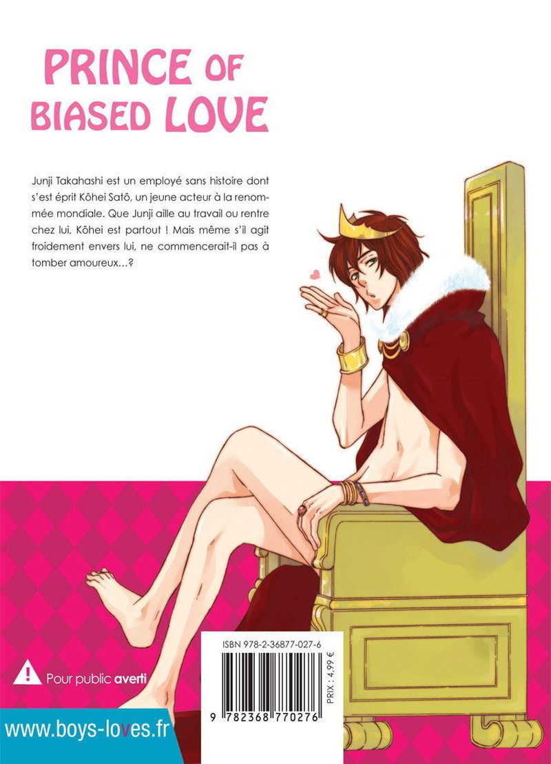 IMAGE 3 : Prince Of Biased Love - Livre (Manga) - Yaoi