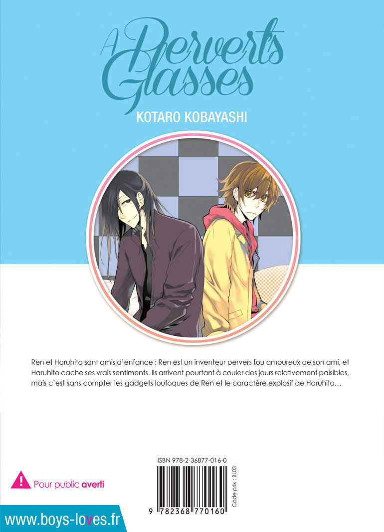 IMAGE 3 : Pervert's Glasses - Livre (Manga) - Yaoi