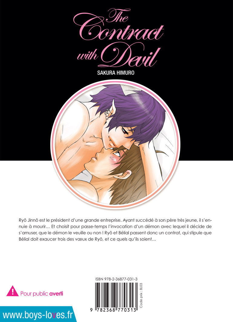 IMAGE 2 : The Contract With Devil - Livre (Manga) - Yaoi