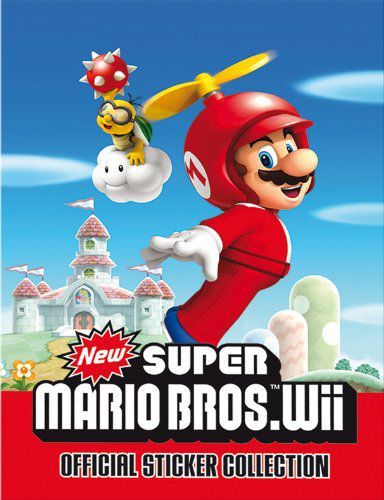 Album Panini - New Super Mario Bros Wii - Nintendo