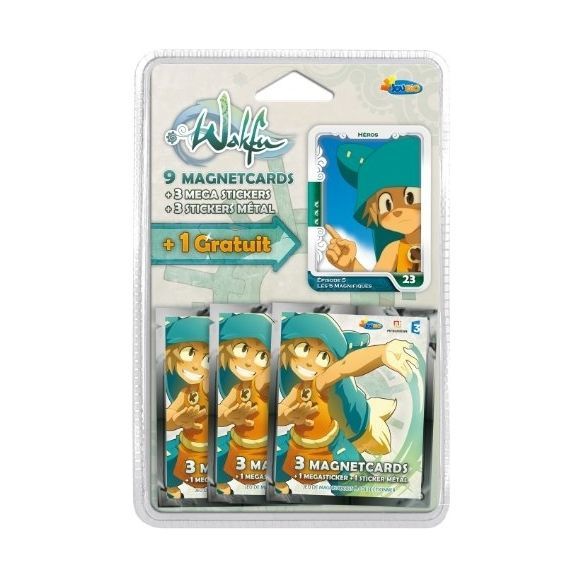 Cartes  collectionner : Blister de 3 sachets - Wakfu