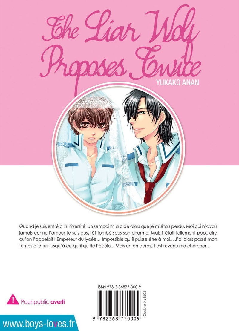 IMAGE 3 : Liar Wolf Proposes Twice - Livre (Manga) - Yaoi