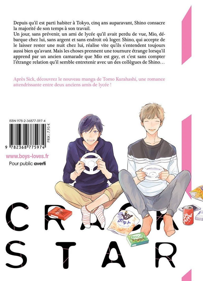 IMAGE 2 : Crack Star - Livre (Manga) - Yaoi - Hana Collection