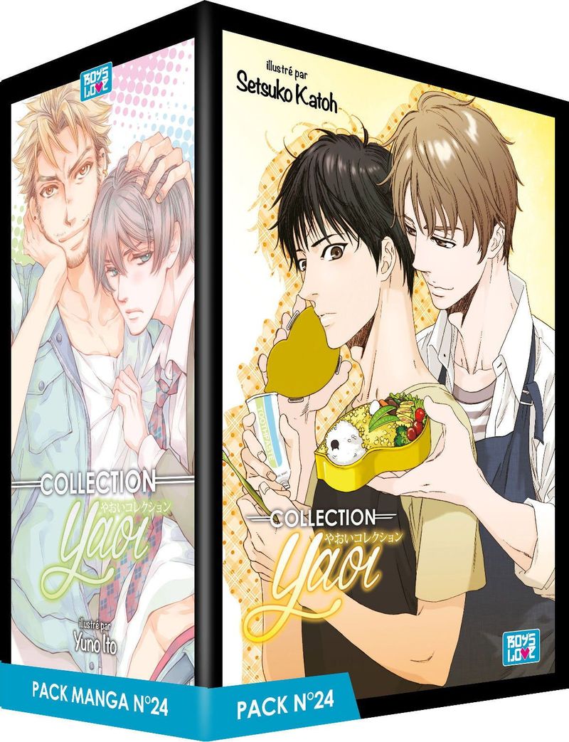 Pack Boy's Love - Partie 24 - 5 Mangas (Livres) - Yaoi