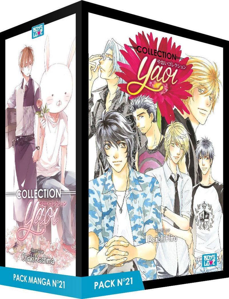 Pack Boy's Love - Partie 21 - 5 Mangas (Livres) - Yaoi