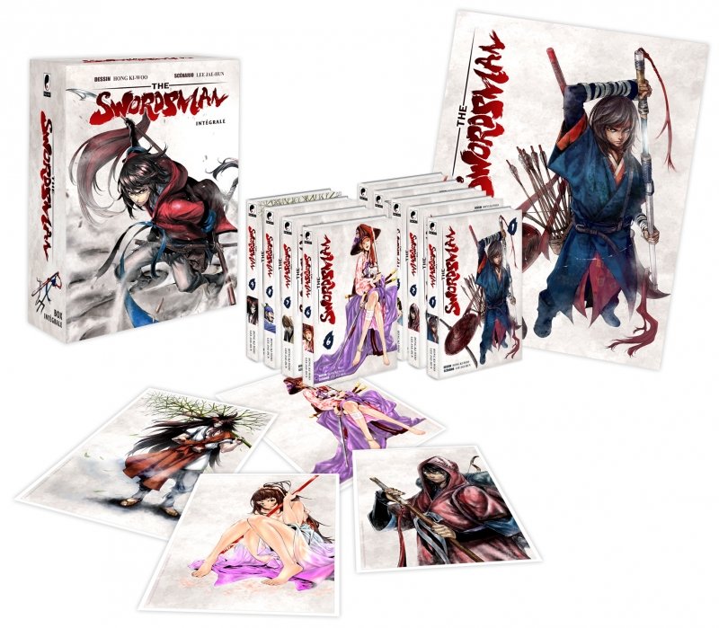 The Swordsman - Intégrale (tomes 1 à 9) - Coffret 9 mangas Collector -  Meian - Lee Jae-Hun - Livres (manga) 
