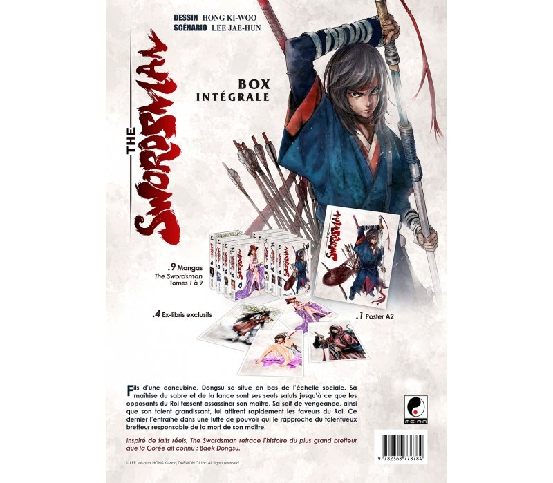IMAGE 3 : The Swordsman - Intégrale (tomes 1 à 9) - Coffret 9 mangas Collector Limité