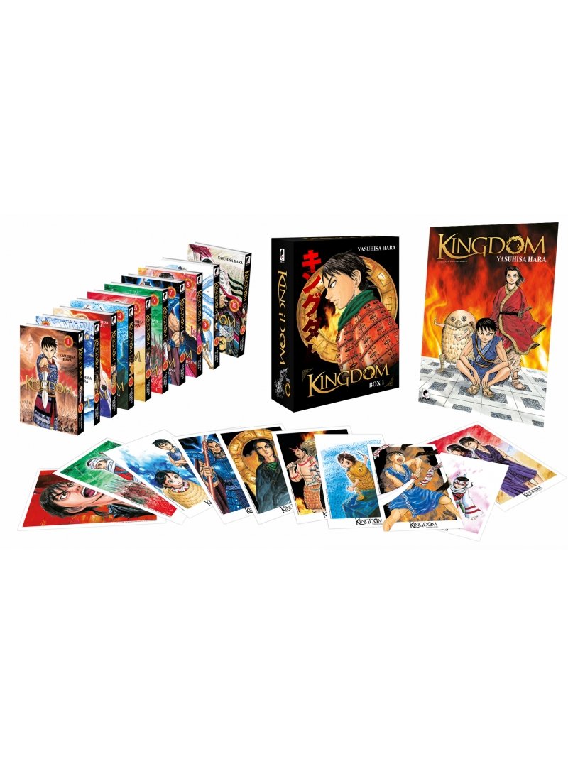 IMAGE 2 : Kingdom - Partie 1 - Coffret Collector (tomes 01 à 10)