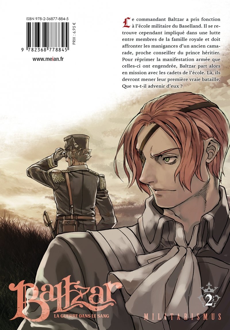 IMAGE 3 : Baltzar : La guerre dans le sang - Tome 02 - Livre (Manga)