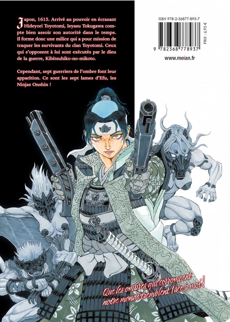 IMAGE 2 : Les 7 Ninjas d'Efu - Tome 1 - Livre (Manga)