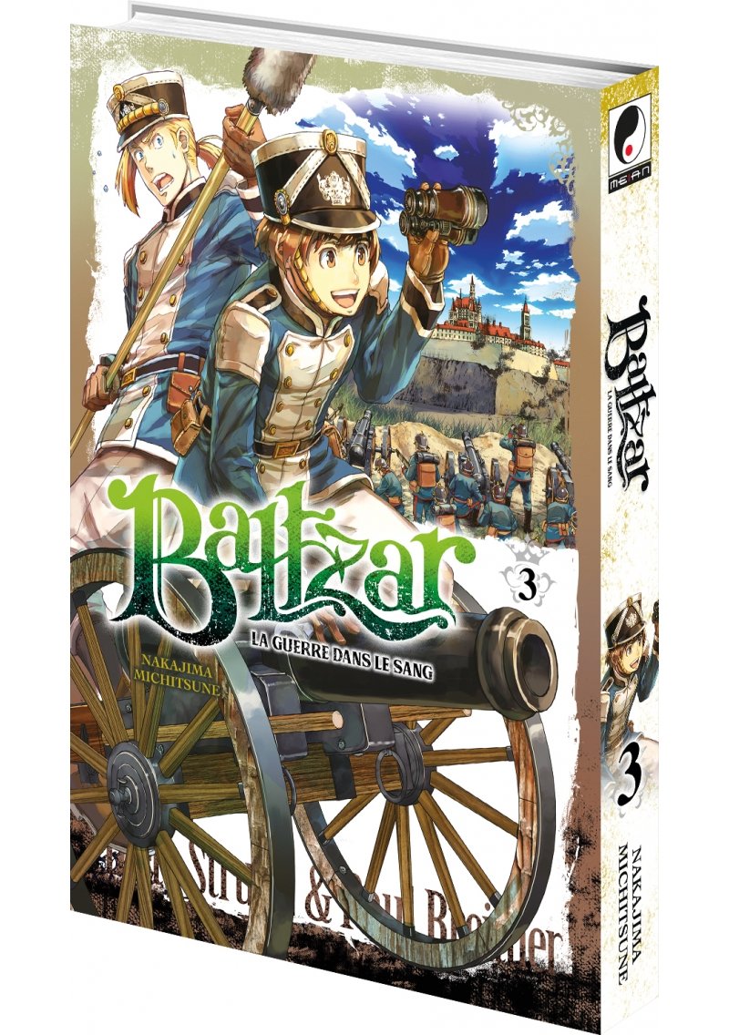 IMAGE 3 : Baltzar : La guerre dans le sang - Tome 03 - Livre (Manga)