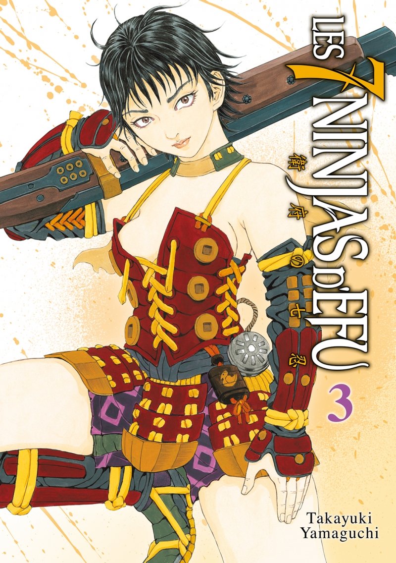 Les 7 Ninjas d'Efu - Tome 3 - Livre (Manga)
