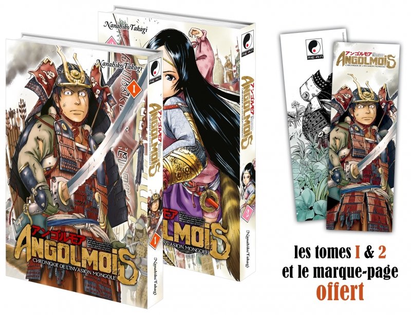 Angolmois - Tome 01 & 02 + Marque-page - 2 Livres (Mangas)