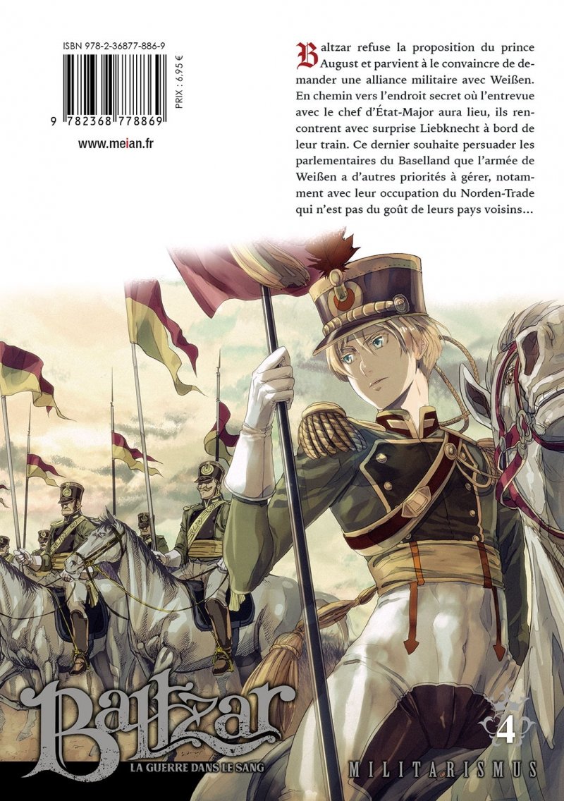 IMAGE 3 : Baltzar : La guerre dans le sang - Tome 04 - Livre (Manga)