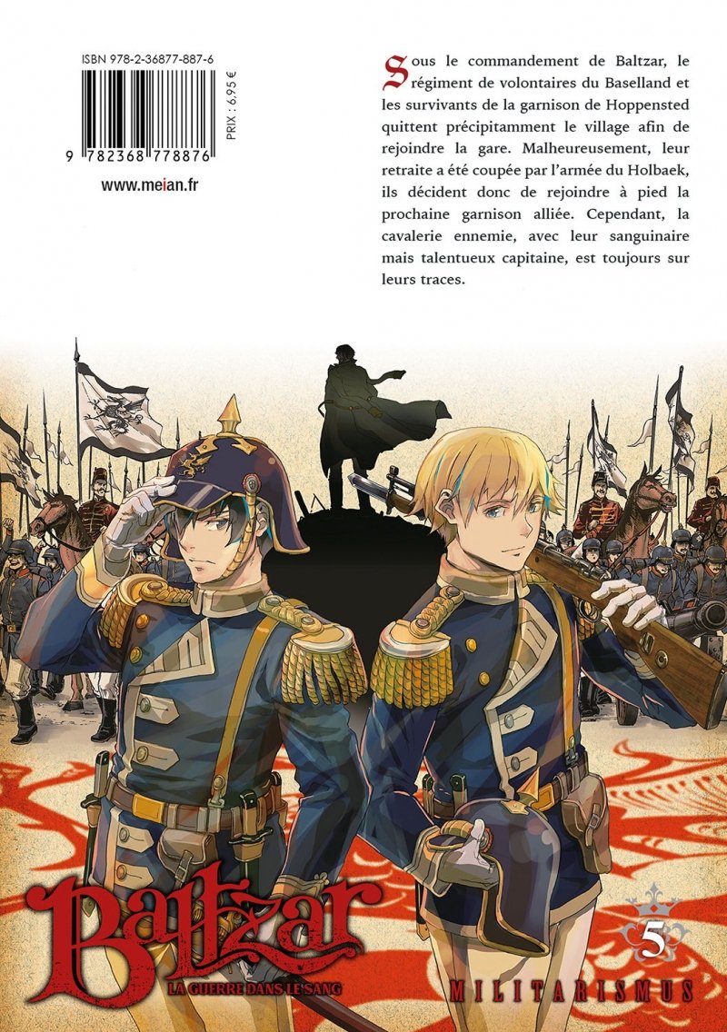 IMAGE 2 : Baltzar : La guerre dans le sang - Tome 05 - Livre (Manga)