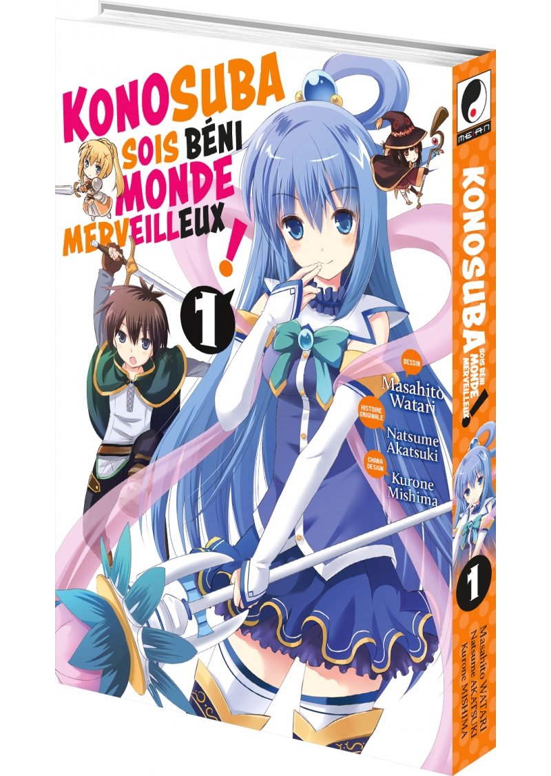 Konosuba - Tome 1 - Livre (Manga) - Meian - Natsume Akatsuki, Masahito  Watari - Livre (manga)