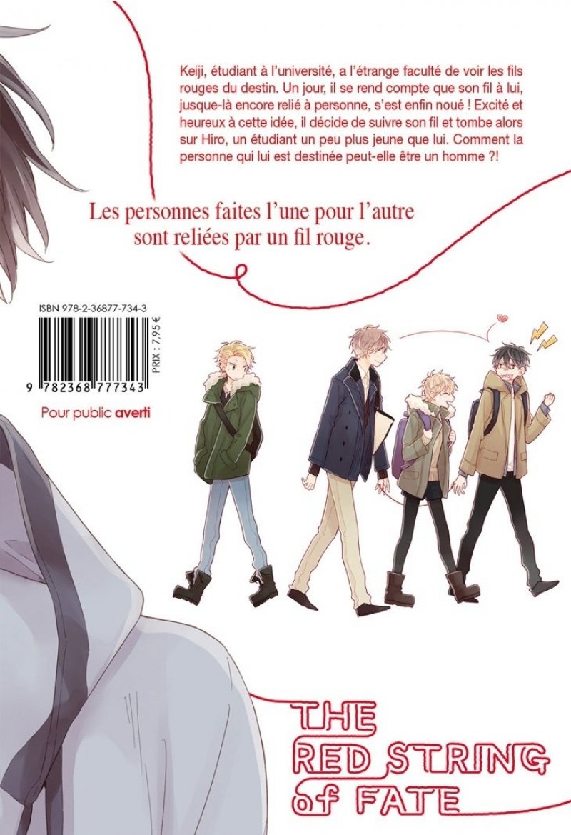 IMAGE 2 : Le fil du destin - Livre (Manga) - Yaoi - Hana Collection