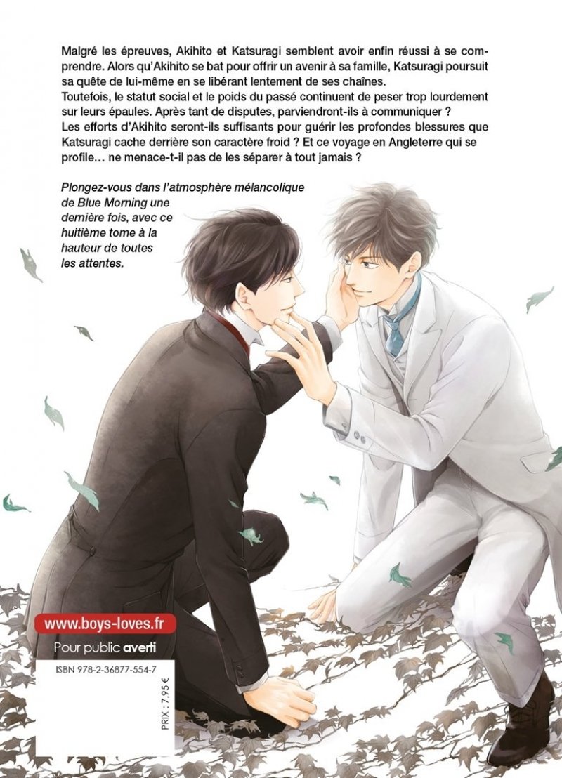 IMAGE 2 : Blue Morning - Tome 08 - Livre (Manga) - Yaoi - Hana Collection