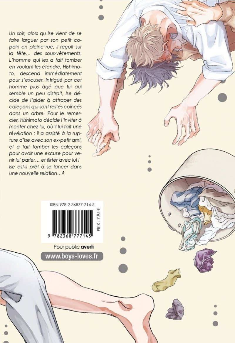 IMAGE 2 : L'amour tombé du ciel - Livre (Manga) - Yaoi - Hana Collection
