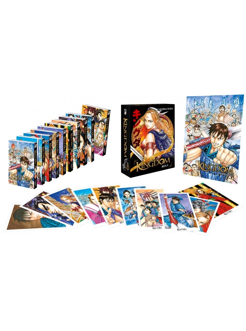 IMAGE 2 : Kingdom - Partie 5 - Coffret Collector (tomes 41 à 50)