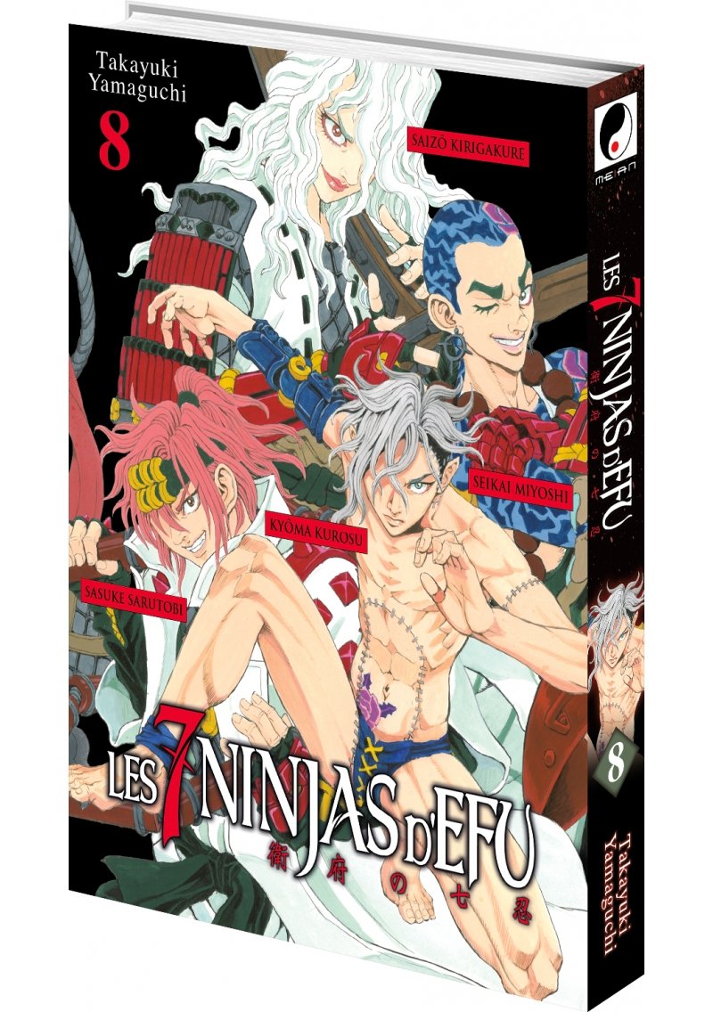 IMAGE 3 : Les 7 Ninjas d'Efu - Tome 8 - Livre (Manga)