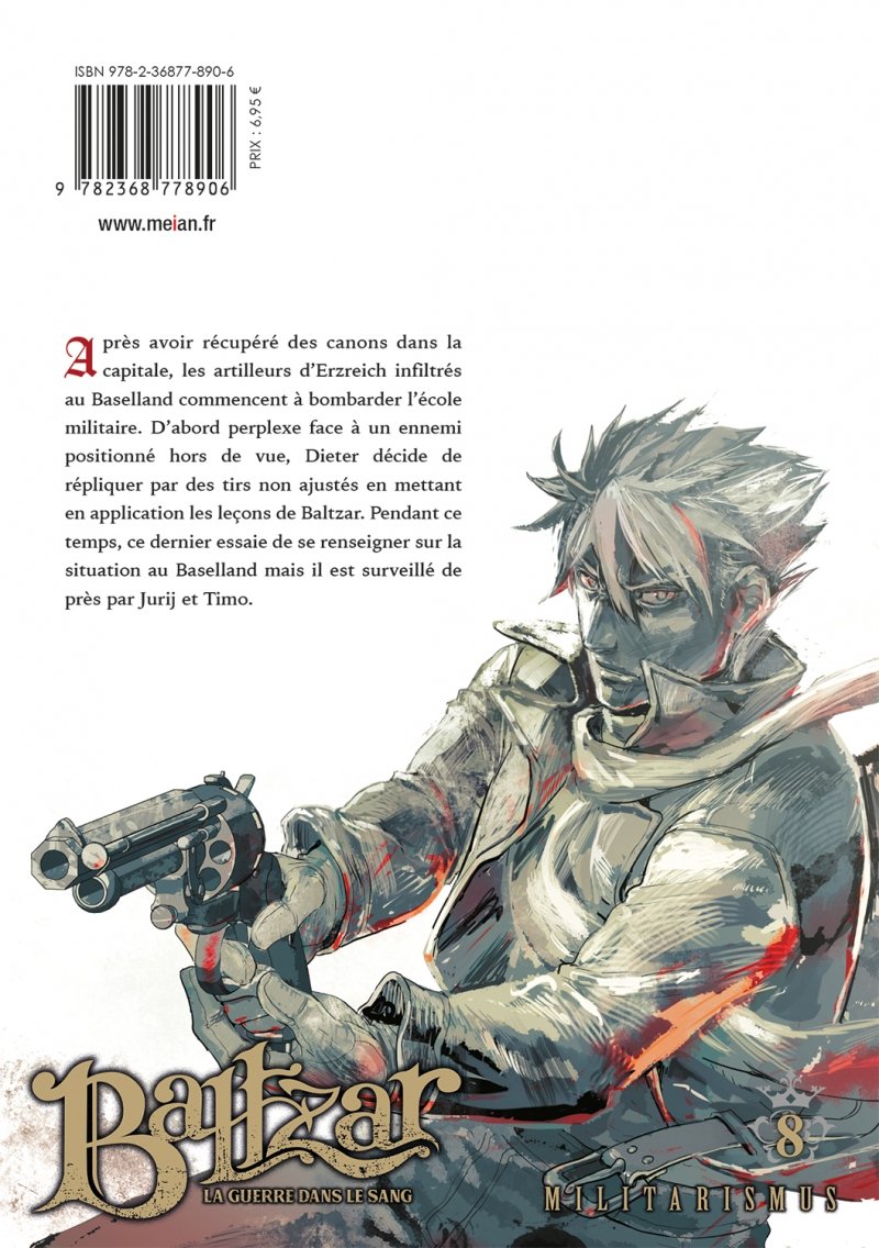 IMAGE 2 : Baltzar : La guerre dans le sang - Tome 08 - Livre (Manga)