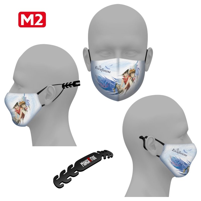 IMAGE 2 : Masque tissu - Escaflowne - Modèle M2