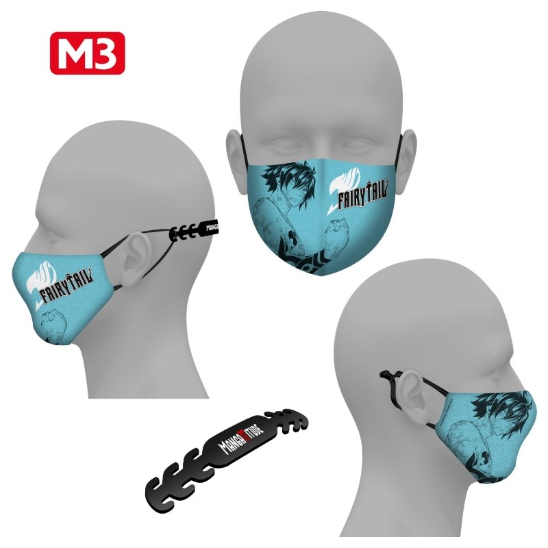 IMAGE 2 : Masque tissu - Fairy Tail - Modèle M3
