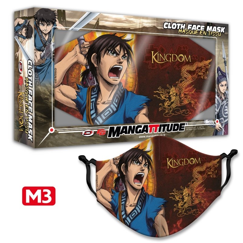 Masque tissu - Kingdom - Modle M3