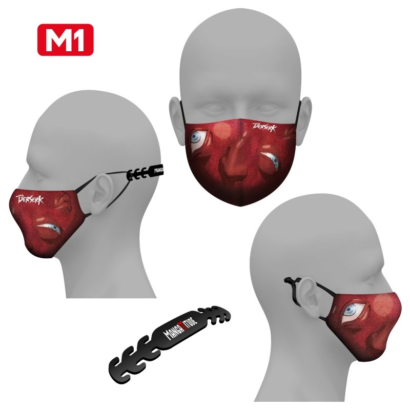 IMAGE 2 : Masque tissu - Berserk - Modèle M1