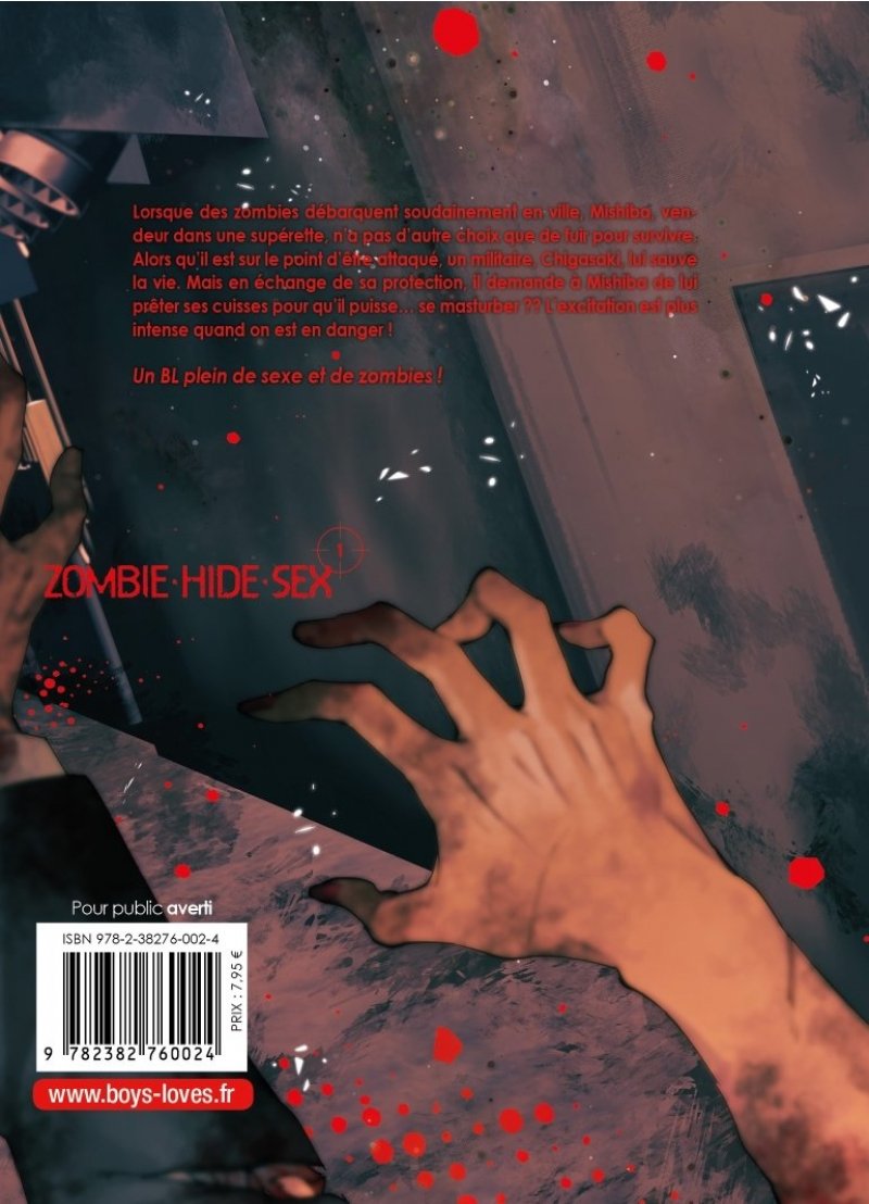 IMAGE 2 : Zombie Hide Sex - Tome 1 - Livre (Manga) - Yaoi - Hana Collection