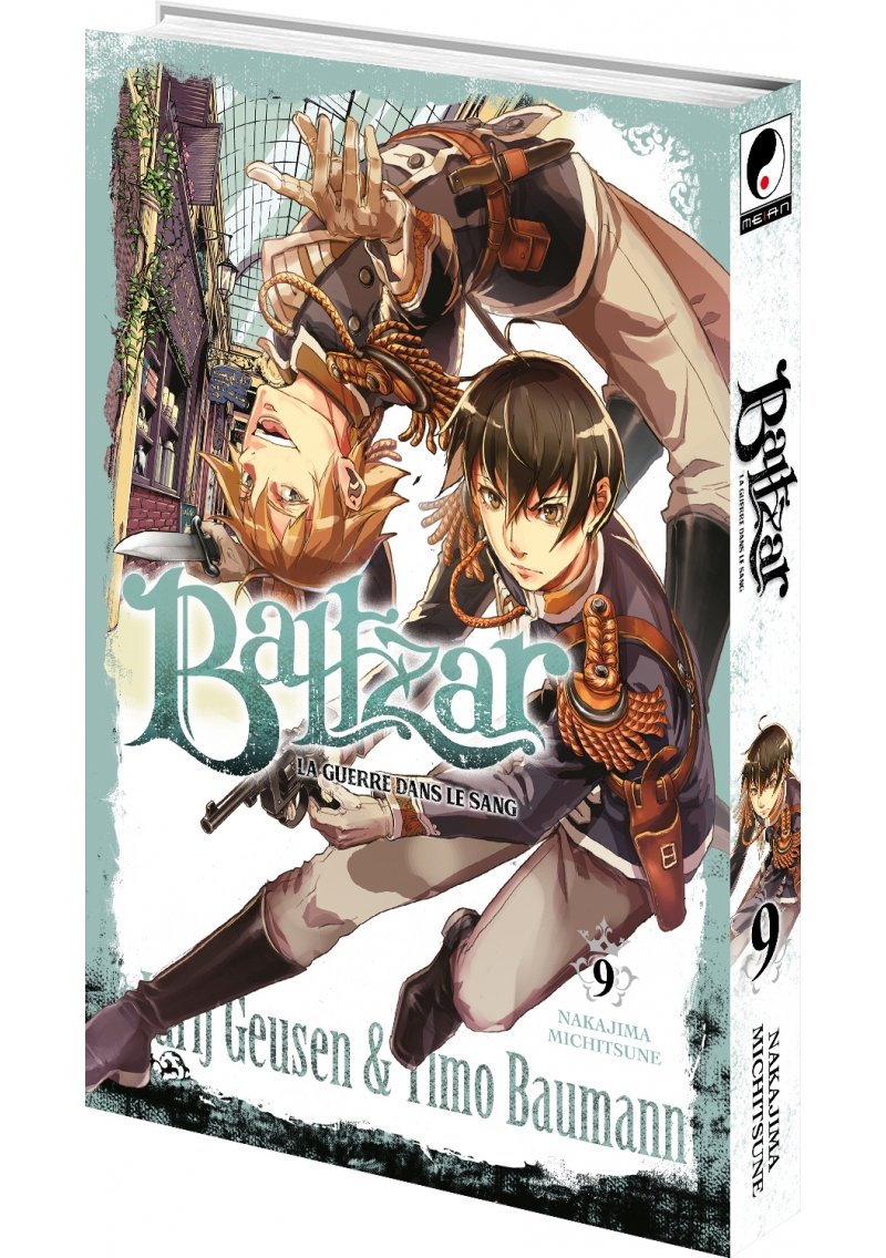 IMAGE 3 : Baltzar : La guerre dans le sang - Tome 09 - Livre (Manga)