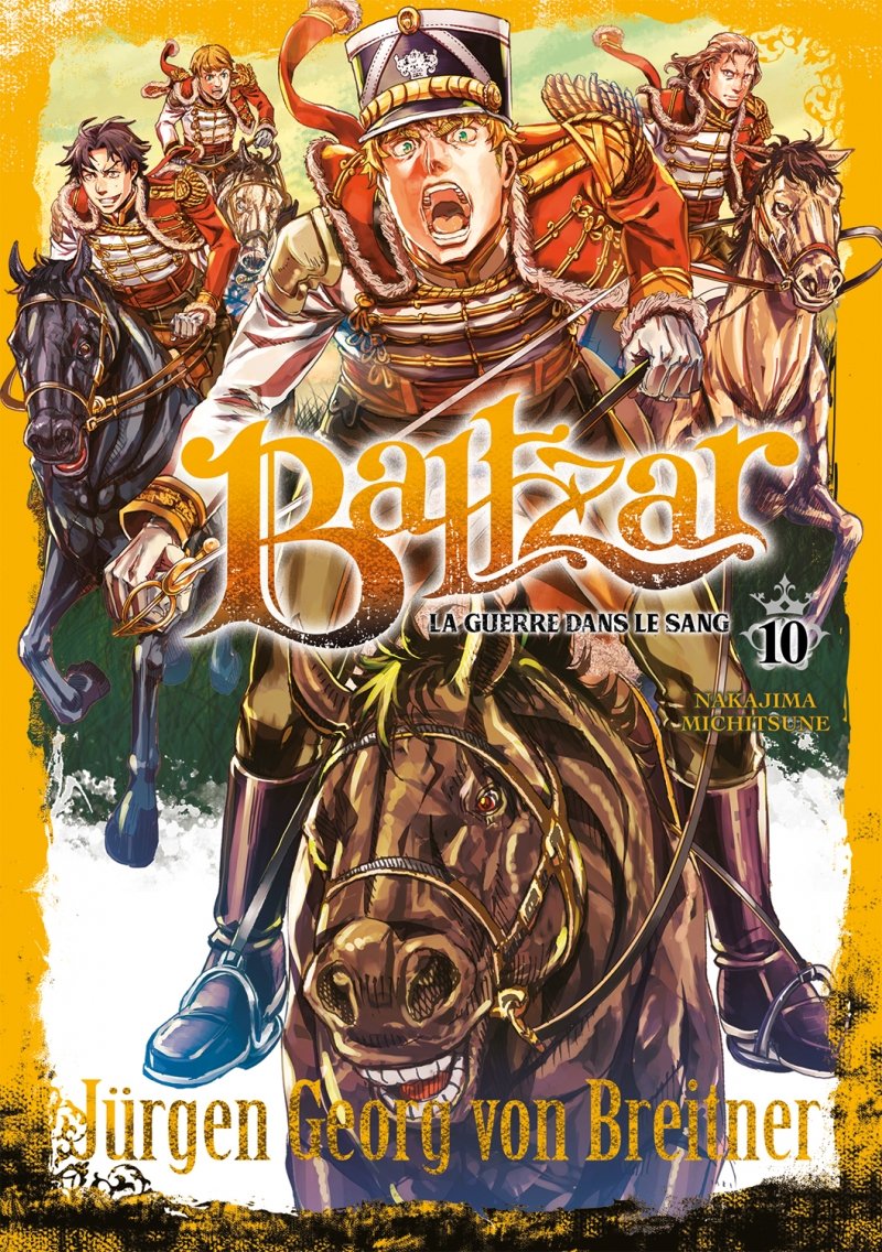 Baltzar : La guerre dans le sang - Tome 10 - Livre (Manga)